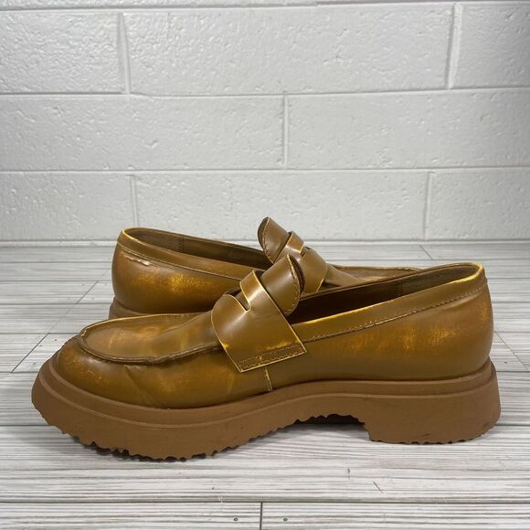 Camper Walden Men's Loafers Distressed Yellow Rare Size 9/42 - Picture 5 of 10